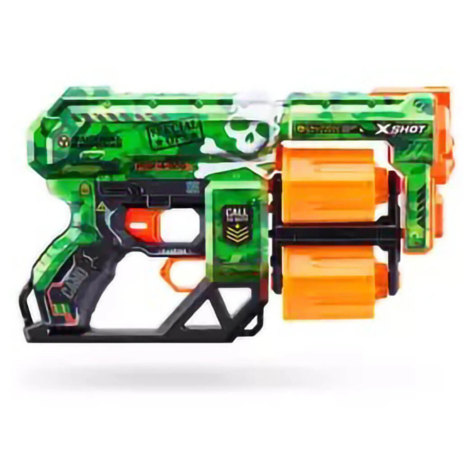 X-Shot Skins Griefer Blaster With 12 Darts (Designs May Vary)