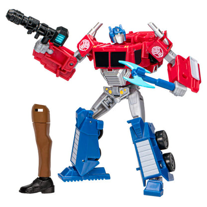 Transformers EarthSpark Deluxe Optimus Prime Action Figure (12 cm)