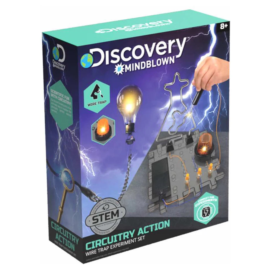 Discovery Mindblown Circuitry Action Wire Trap Experiment Kit