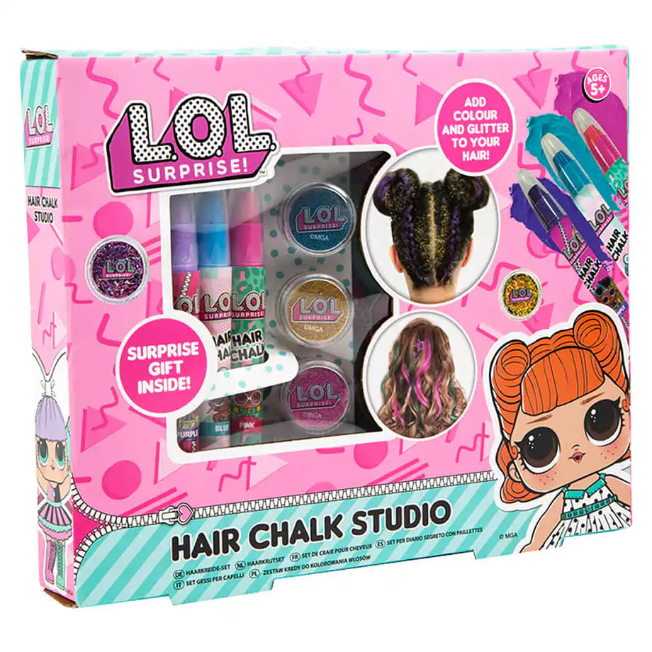 LOL Surprise Hair Chalk Studio Playset