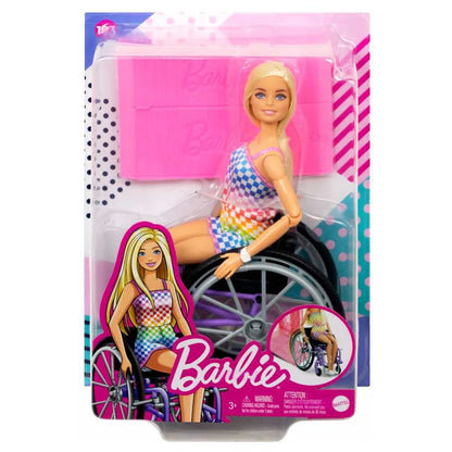 Barbie Fashionistas Doll with Wheelchair & Ramp