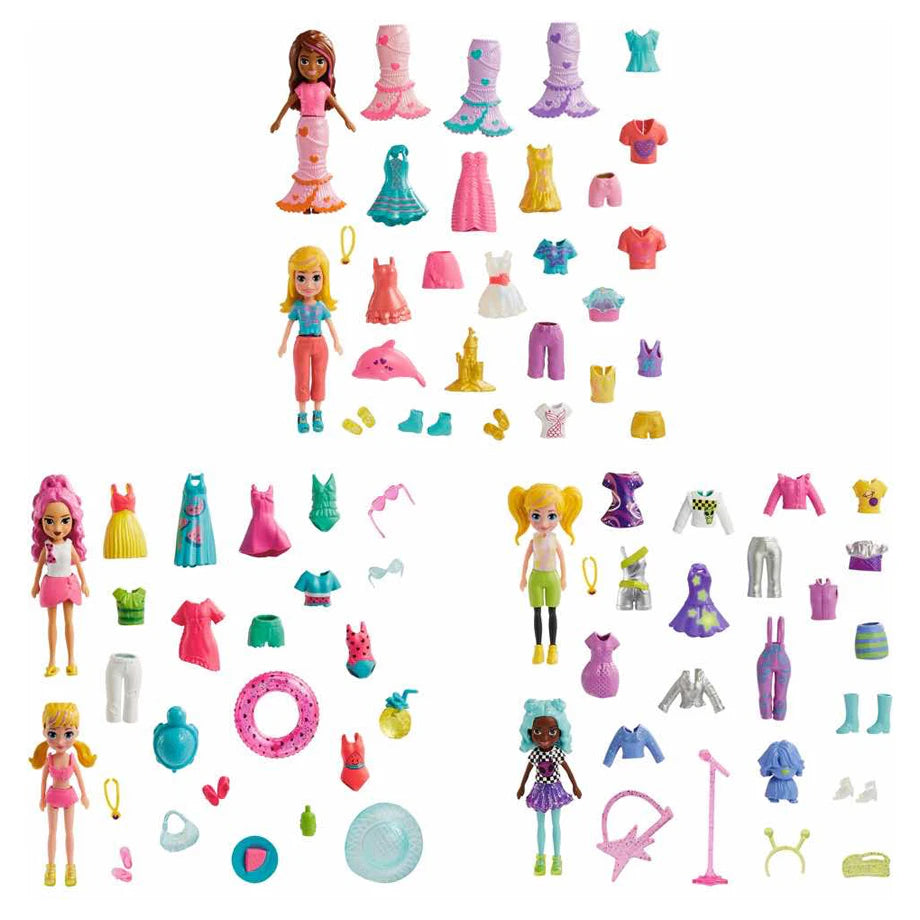 Polly Pocket Pool Fun Fashion Pack (Assorted)