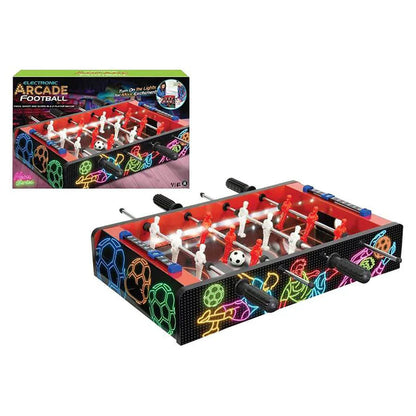 Merchant Ambassador Electronic Arcade Neon Series Football Table Game (32 x 51 cm)
