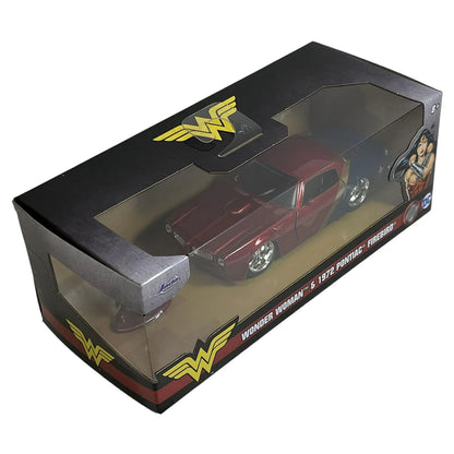 Jada DC Comics Wonder Woman and Pontiac Firebird Die-cast Car Set (Set of 2)