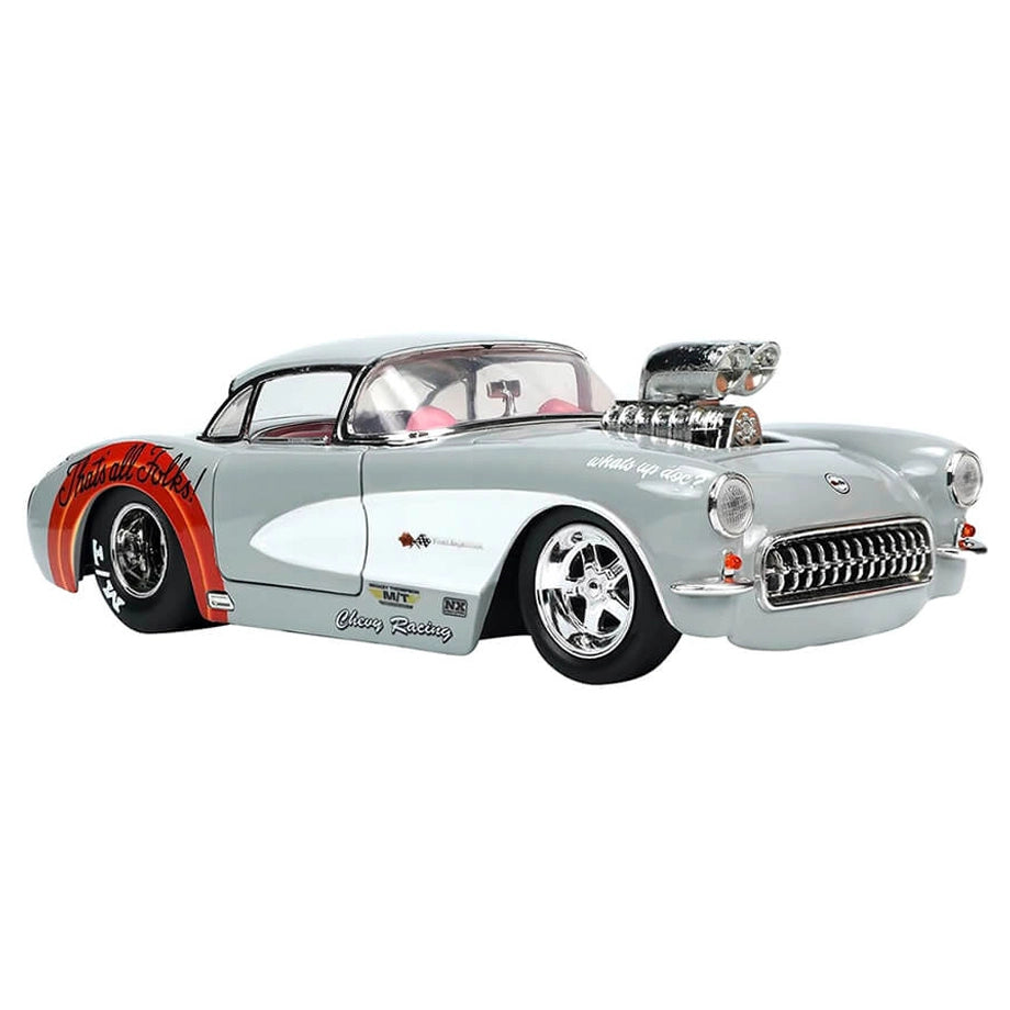 Jada Looney Tunes Bugs Bunny & 1967 Chevrolet Toy Car (1:24)