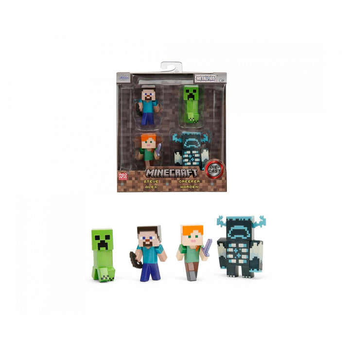 Jada Minecraft Figures (Pack of 4)
