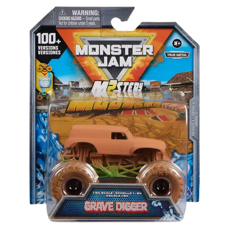 Monster Jam Grave Digger Truck Toy (1:64 Assorted)