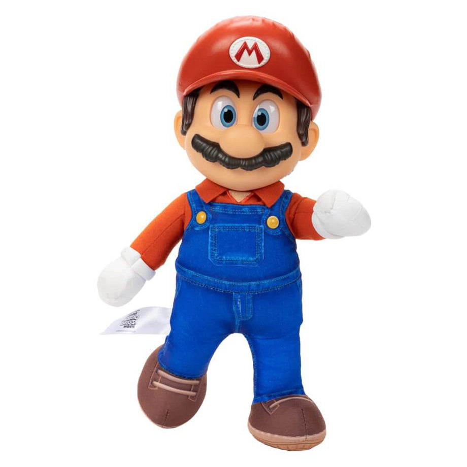 Nintendo The Super Mario Bros Movie Mario Poseable Plush Toy
