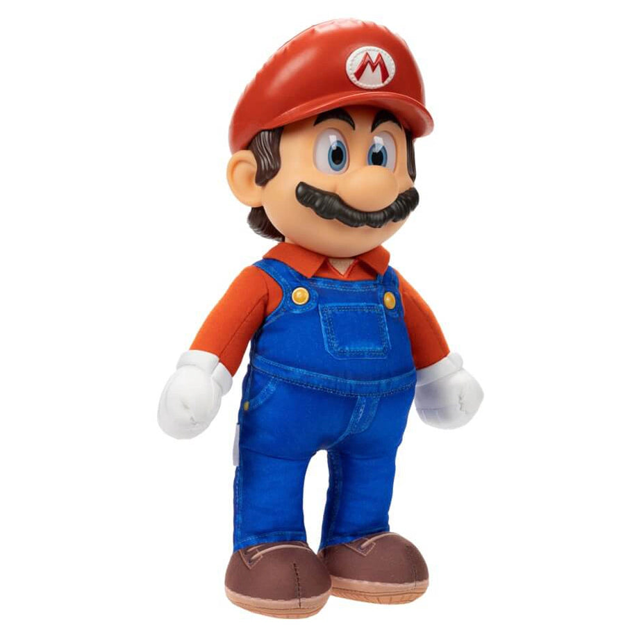 Nintendo The Super Mario Bros Movie Mario Poseable Plush Toy