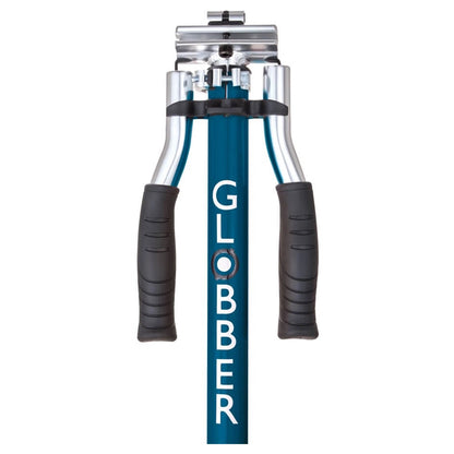 Globber Flow Elements Kick Scooter with Lights (Petrol Blue)