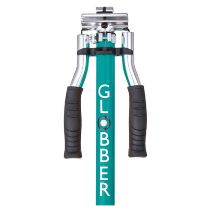 Globber Flow Elements Kick Scooter with Lights (Jade Green)