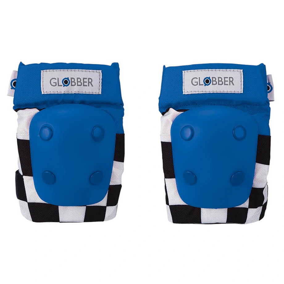 Globber Toddler Pads (Xxs, Navy Blue Racing)
