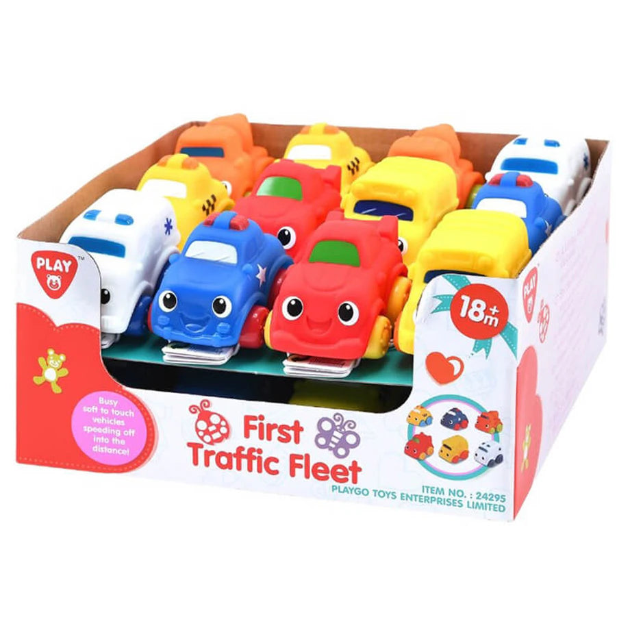PlayGo First Traffic Fleet Single Vehicle (Assorted)