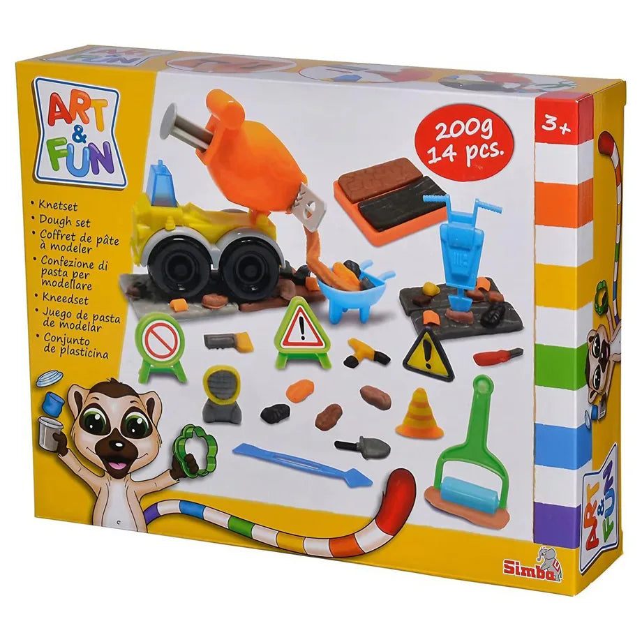 Simba Art & Fun Dough Construction Set 14 pieces (200 g)
