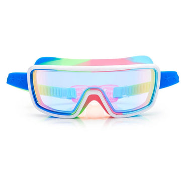 Bling2O Cyborg Cyan Prismatic Swim Goggles