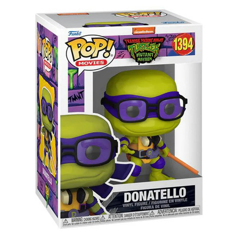 Funko Pop Movies Teenage Mutant Ninja Turtle: Mutant Mayhem Donatello Vinyl Figure