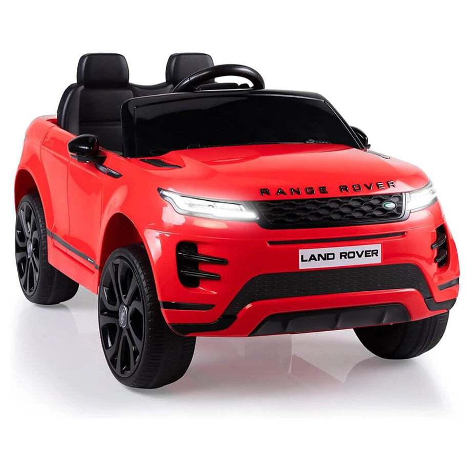 Range Rover Electric Ride-on with Rubber Wheels (12 V, Red)