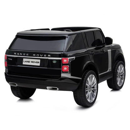Range Rover Electric Ride-on with Rubber Wheels (12 V, Black)