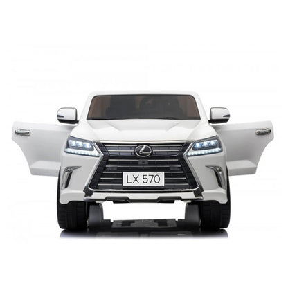 Lexus LX570 Kids' Electric Ride-on Car (12 V, White)