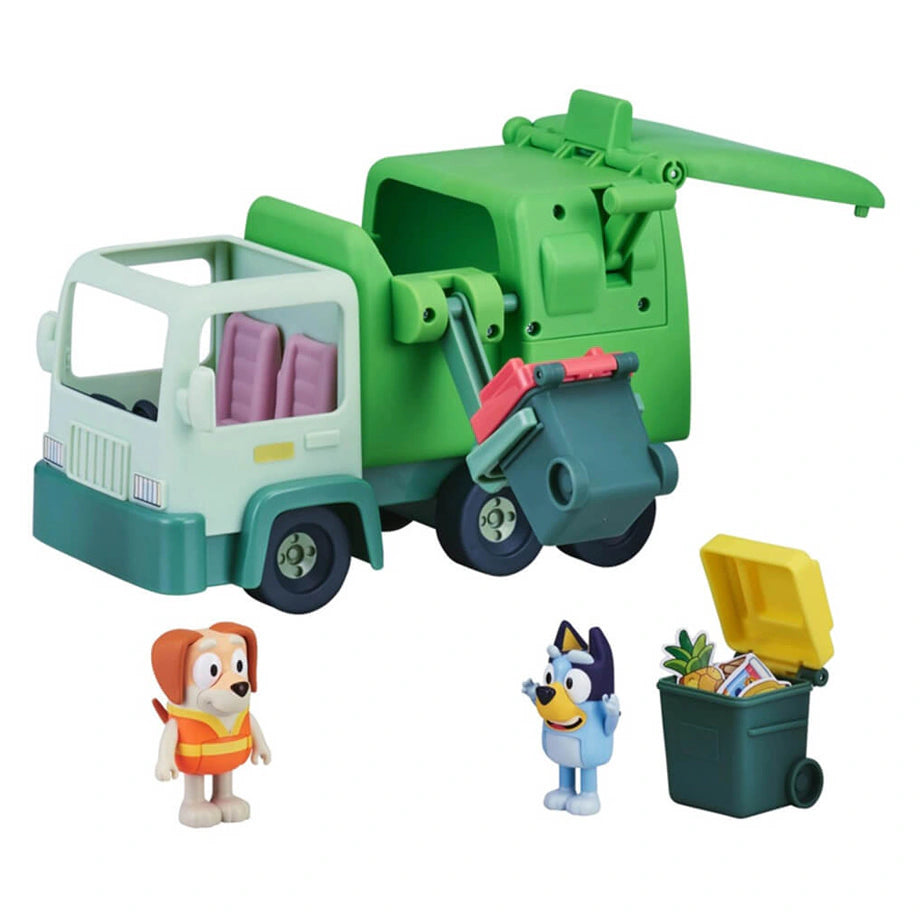Bluey Garbage Truck Playset