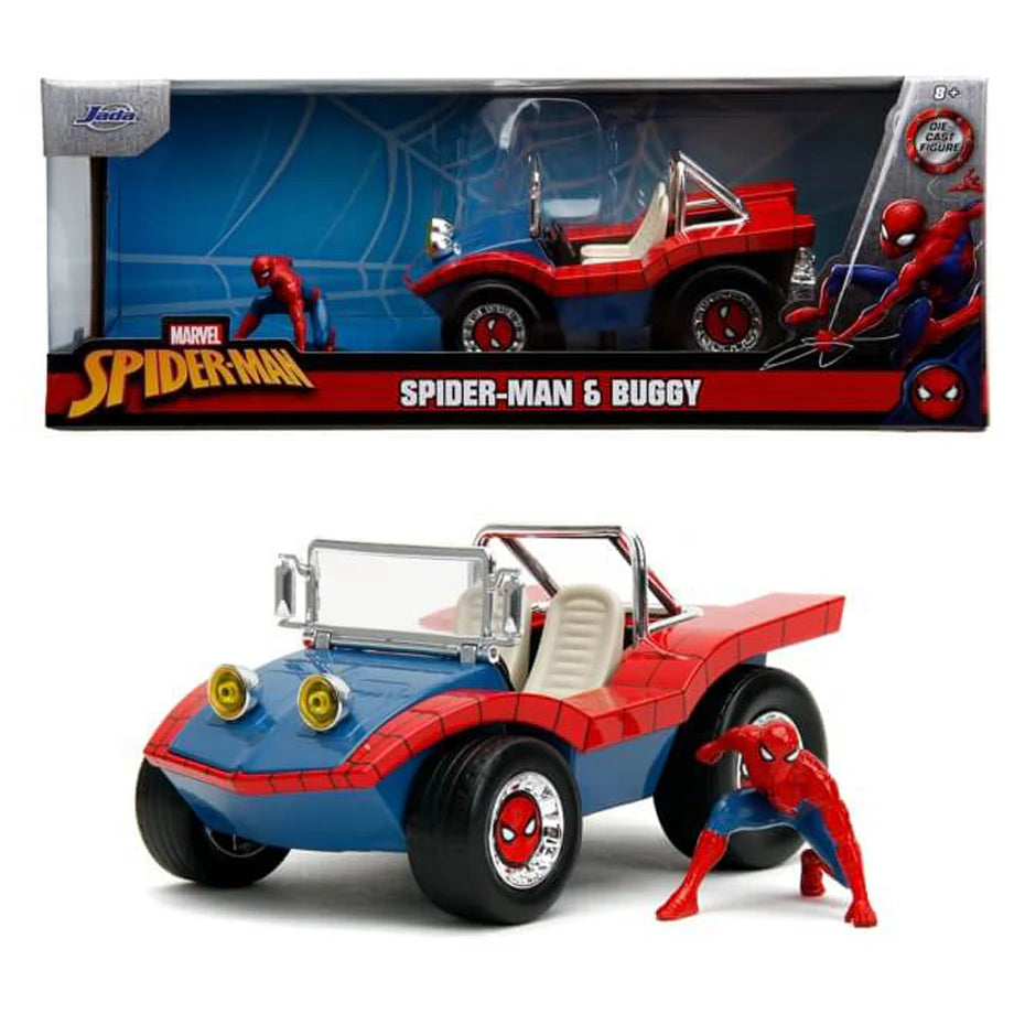 Marvel Spider-Man Die-cast Figure & Buggy Set