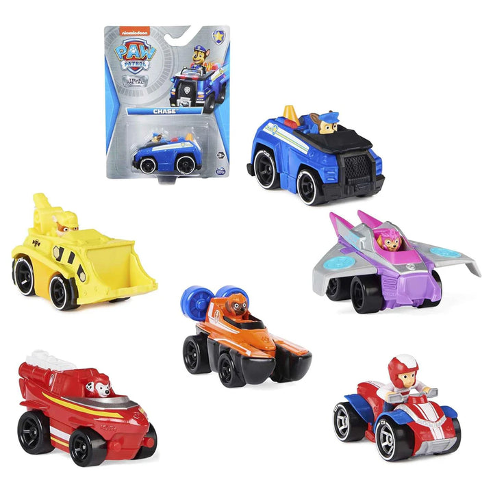 Spin Master True Metal PAW Patrol Aqua Pups Vehicle 1:5 5 (Assorted)