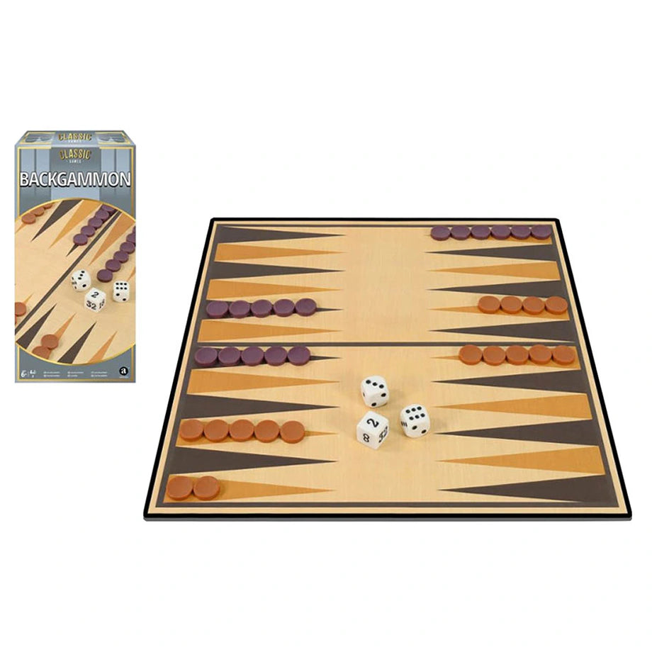 Ambassador Classic Games Backgammon Game