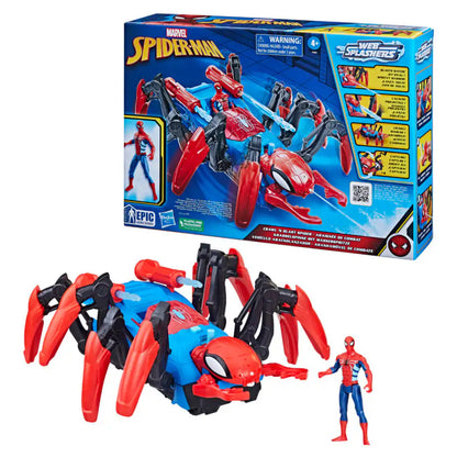 Marvel Spider-Man Crawl 'n Blast Spider Action Figure Playset