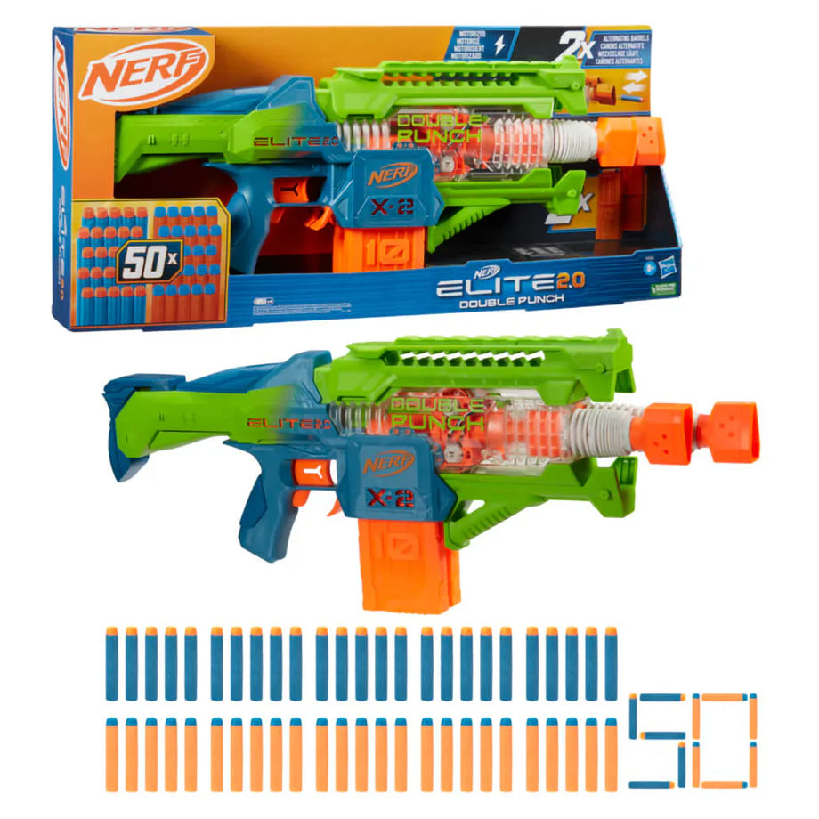 Nerf Elite 2.0 Double Punch Motorized Blaster