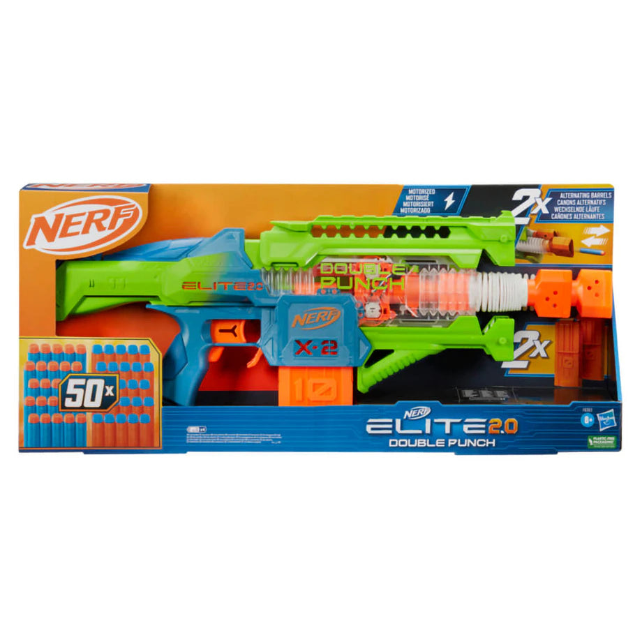 Nerf Elite 2.0 Double Punch Motorized Blaster