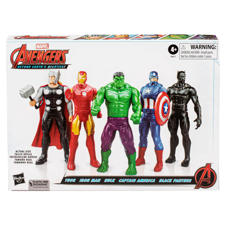 Marvel Avengers Beyond Earth's Mightiest Action Figures (Set of 5)