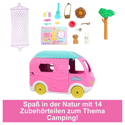 Barbie Club Chelsea Camper Playset (15 Pieces)