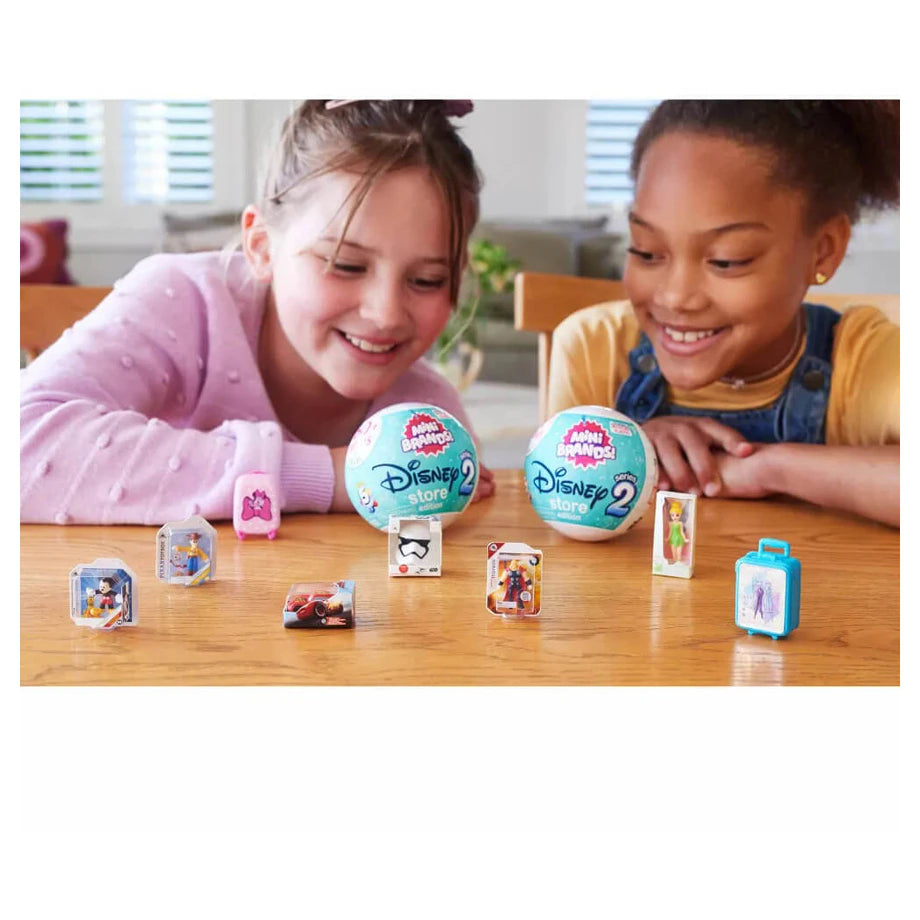 5 Surprise Disney Store S2 Mini Brands Collectible Capsule