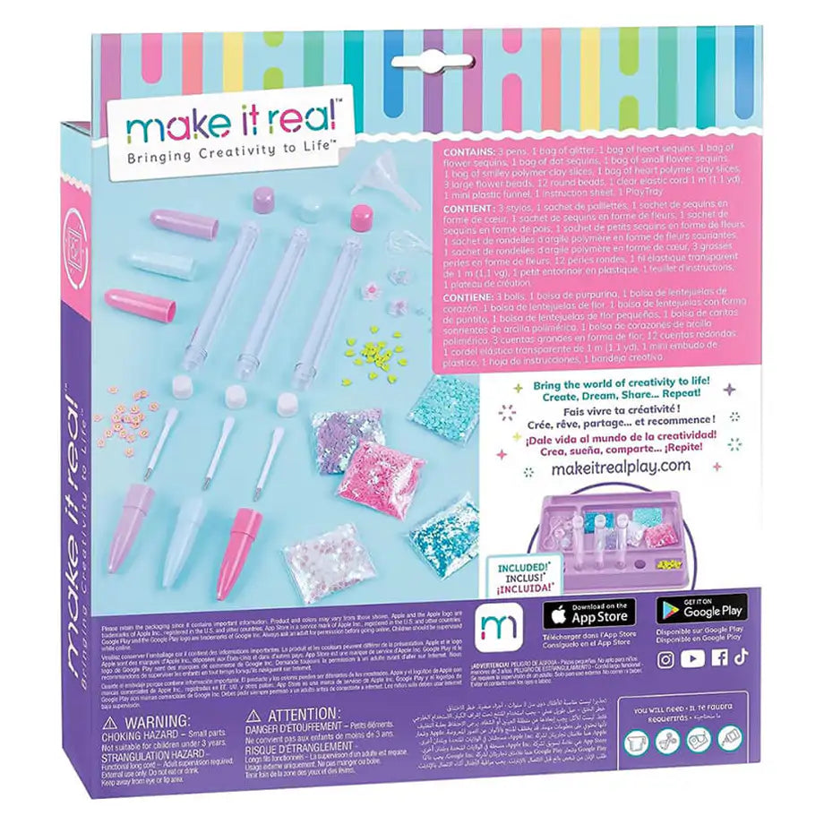 Make It Real DIY Floaty Pens DIY Craft Kit (29 Pieces)