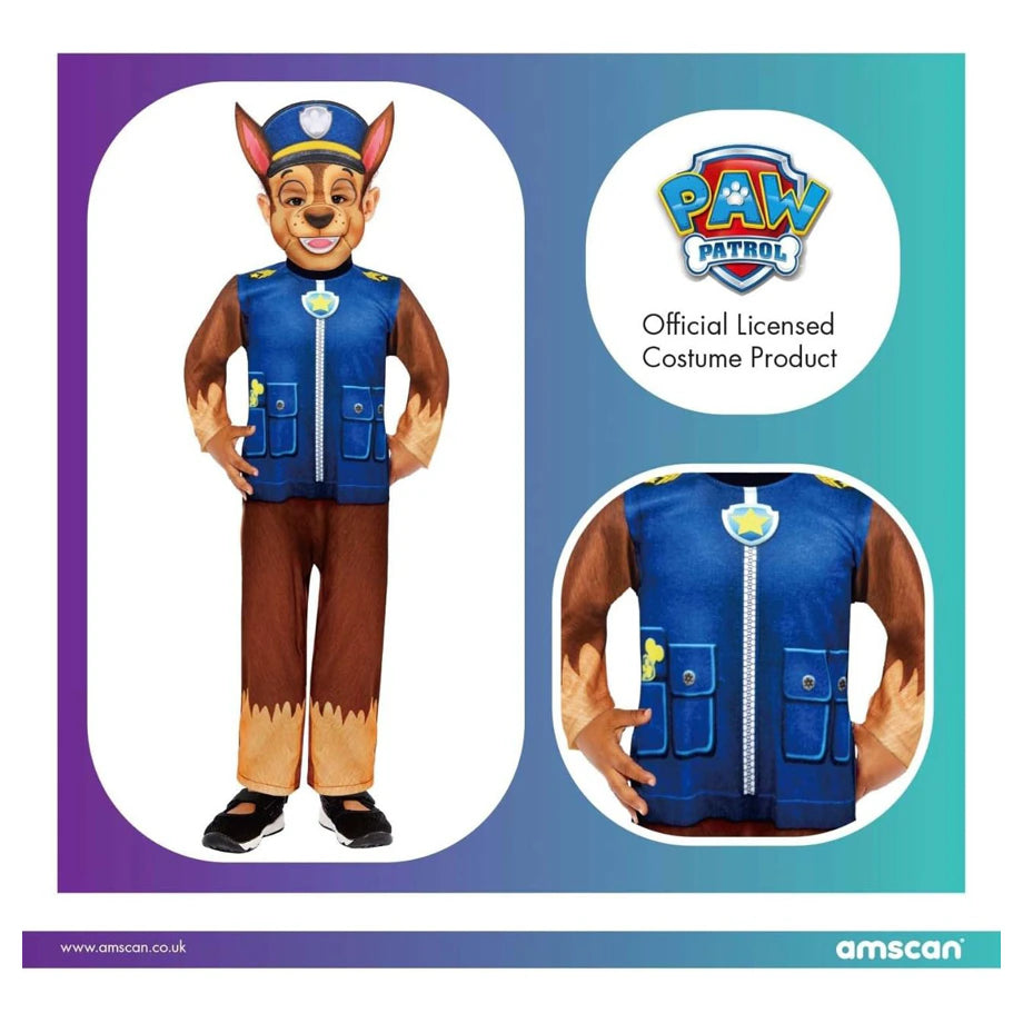 PAW Patrol Chase Children's Costume (3-4 years)