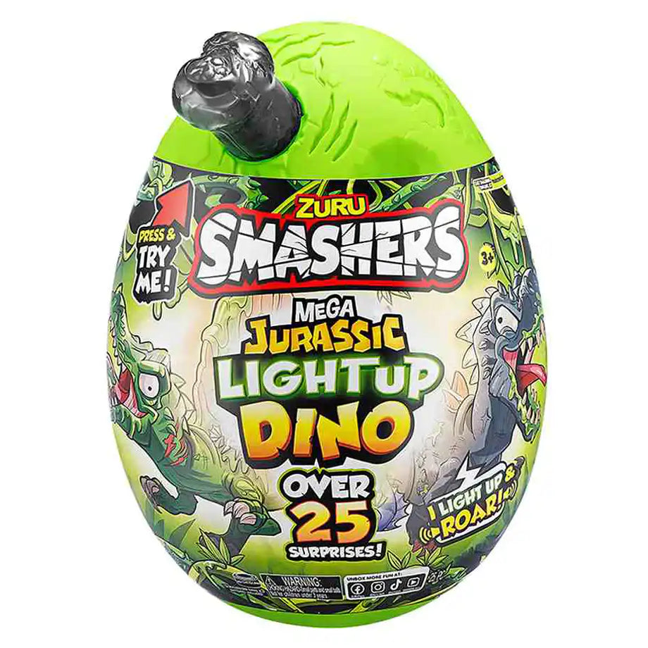 Smashers Mega Jurassic Light Up Dino Egg