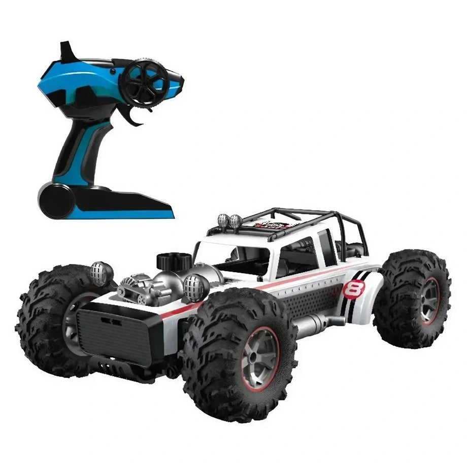 Crazon Smoking Punk High Speed ??Remote Control Car 1:12 (White)