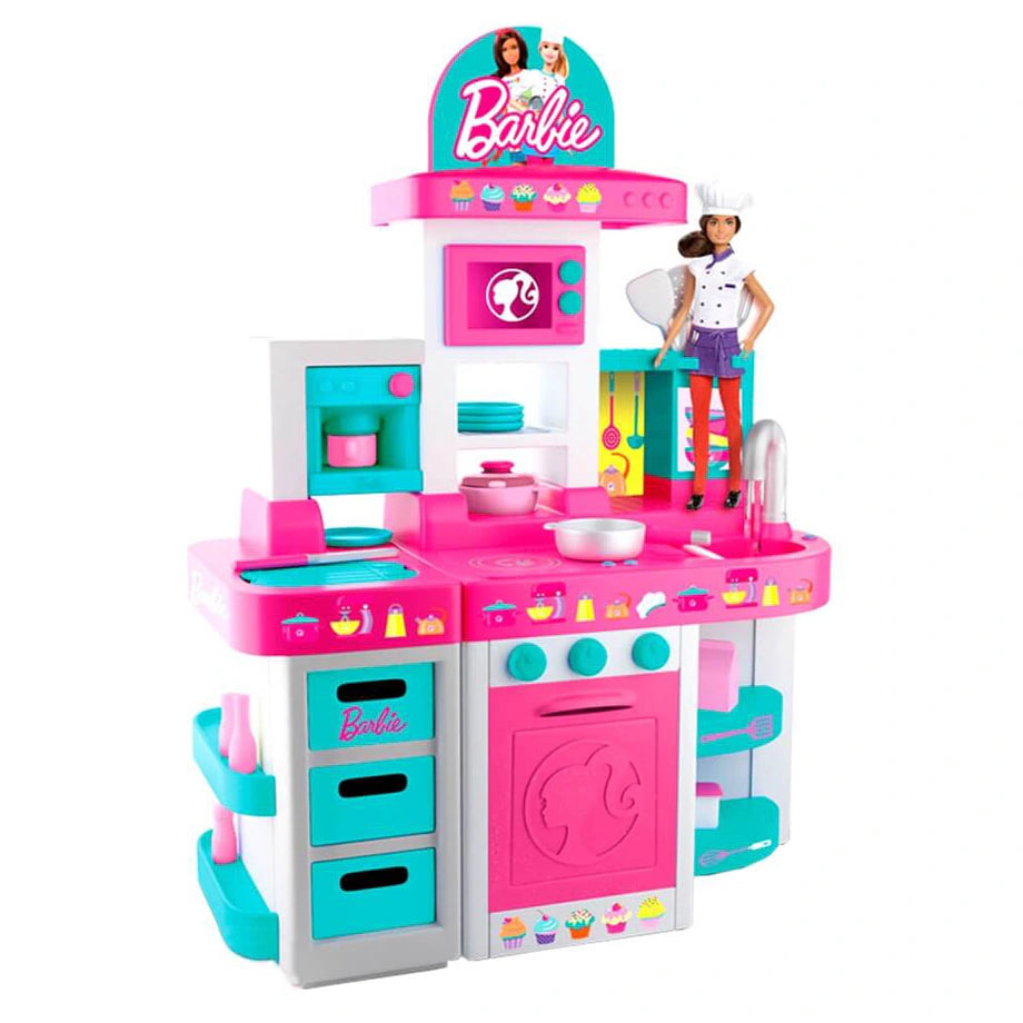 Barbie Large Kitchen with Light & Sound