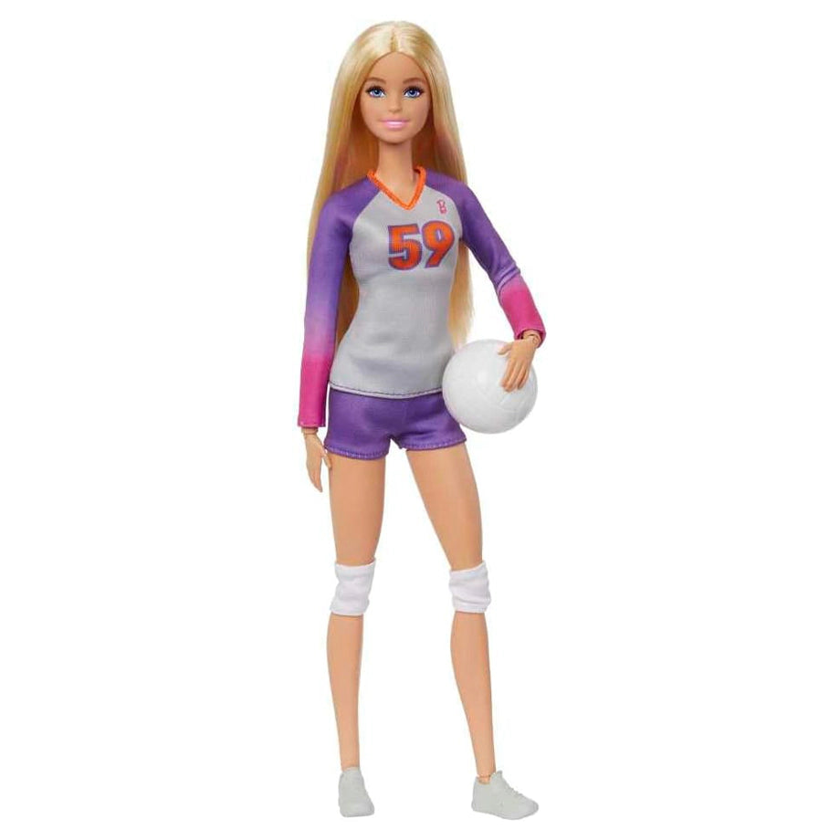 Barbie Made to Move Career Volleyball Player Doll (30 cm)