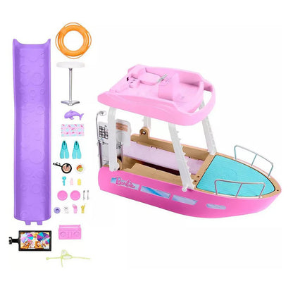 Barbie Dream Boat Playset with Pool, Slide & 20+ Accessories