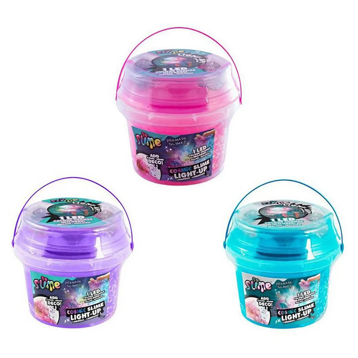 Canal Toys So Slime Light-Up Cosmic Crunch Slime Bucket (0.54 kg, Assorted)