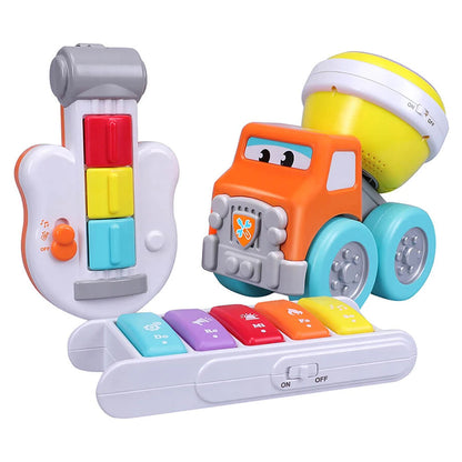 BBJunior 3-in-1 Play Drive N Rock Truck Gift Set (1:24)
