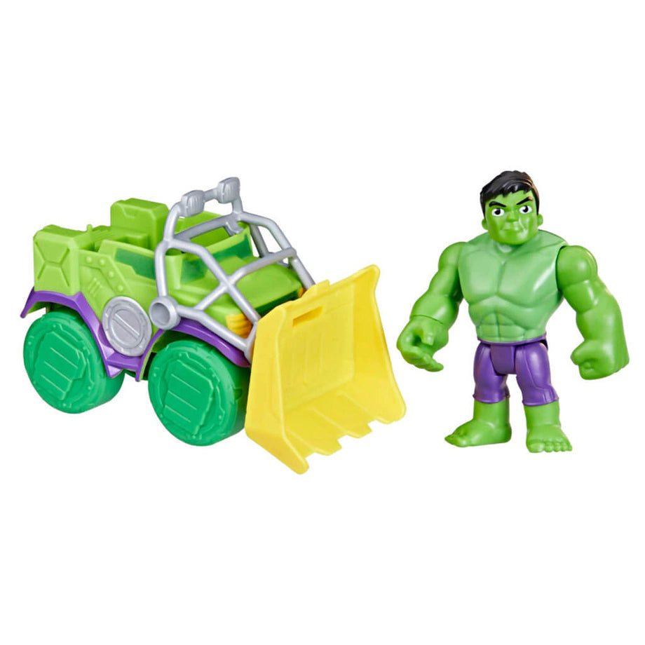 Marvel Spidey and His Amazing Friends Hulk Smash Truck Playset