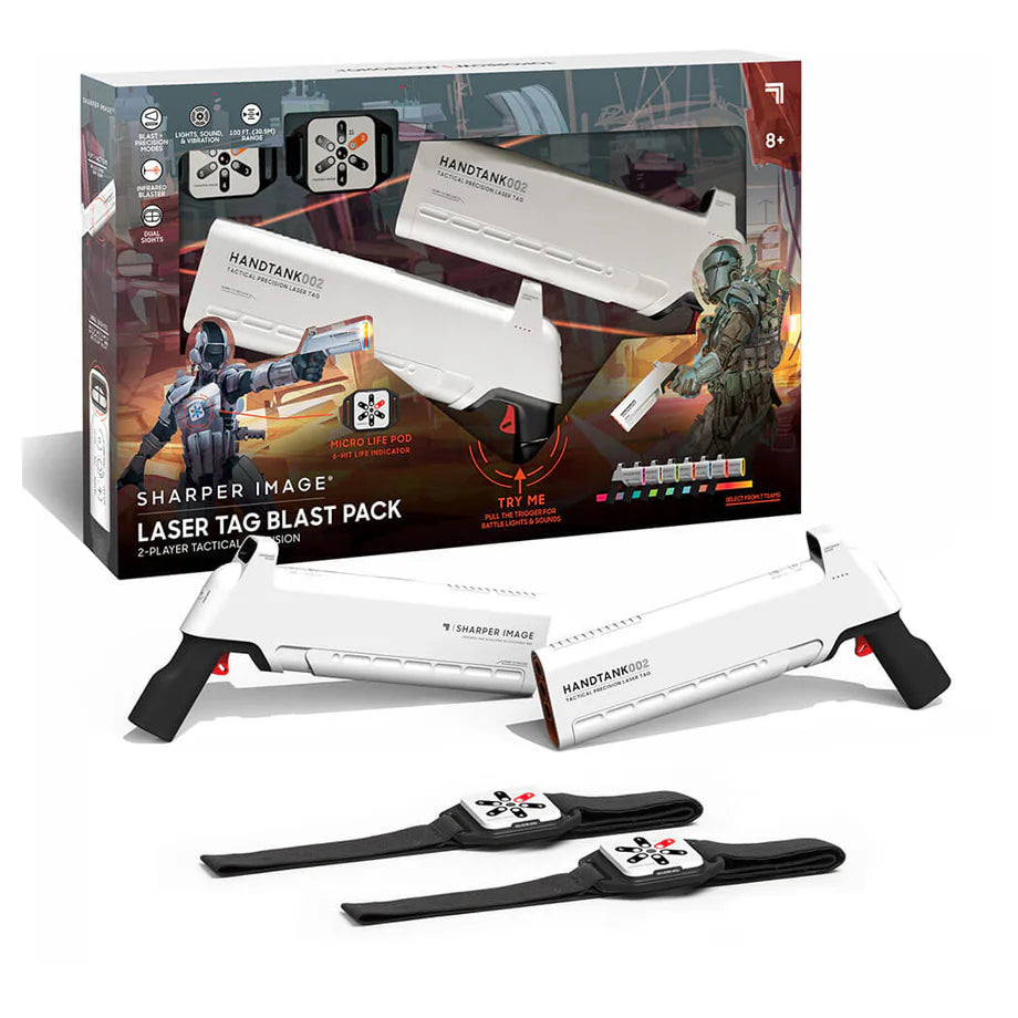 Sharper Image 2-Player Laser Tag Handtank Battle Pack