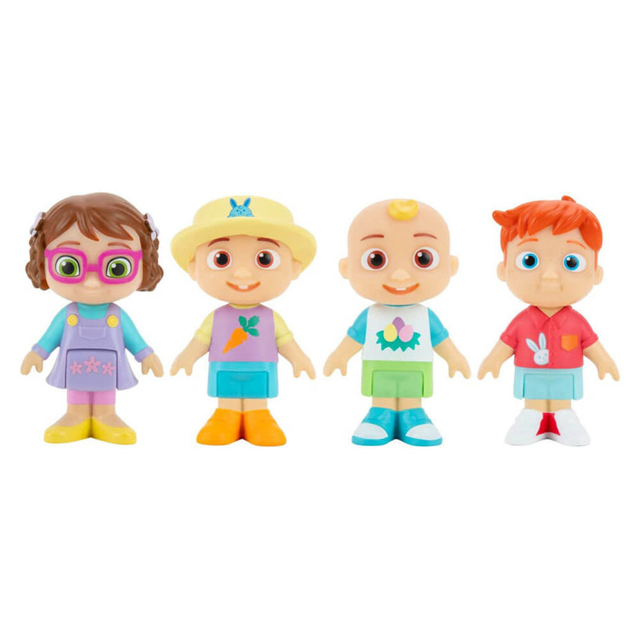 Cocomelon Spring Time Figure Set (Assorted, 4 Pack)