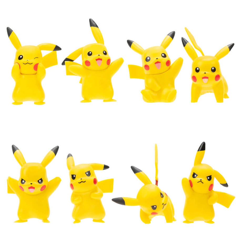 Pokemon Battle Pikachu Figure (8 Pack)