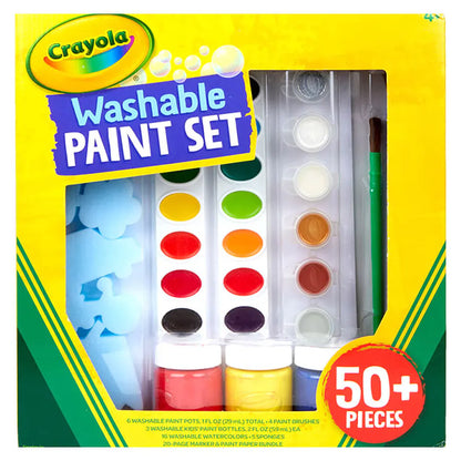 Crayola Washable Paint Set (50 Pieces)