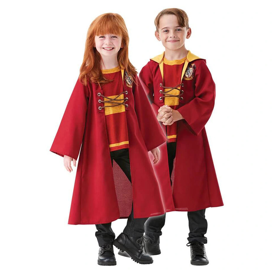Rubies Harry Potter Quidditch Hooded Kid's Robe Costume (Medium)