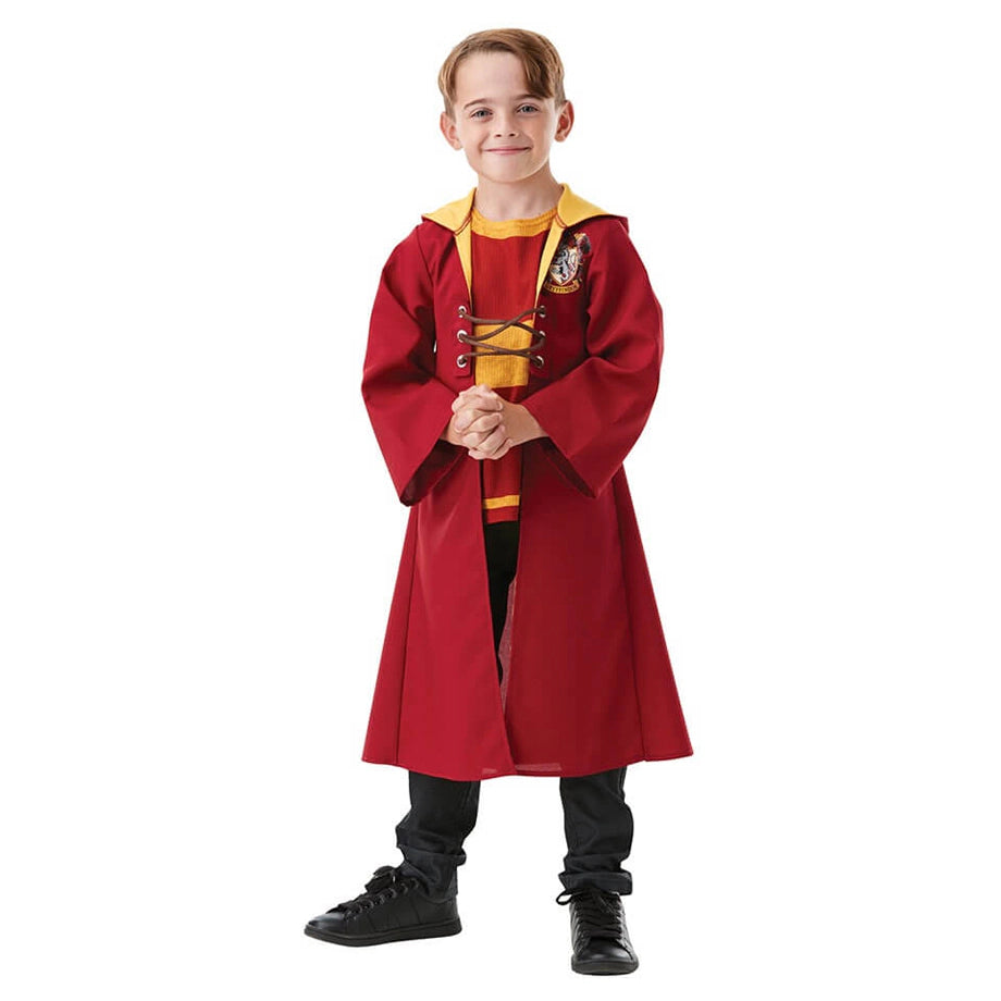 Rubies Harry Potter Quidditch Hooded Kid's Robe Costume (Large)