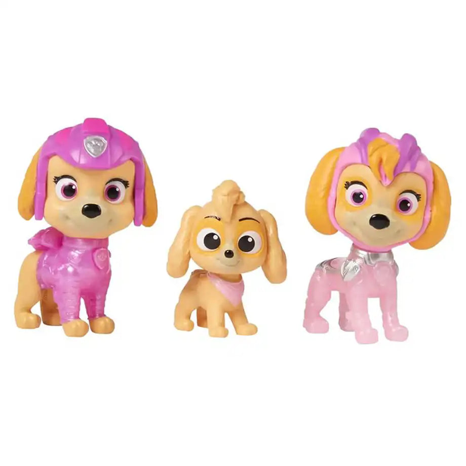 PAW Patrol: The Mighty Movie Mighty Skye Figure Gift Pack (Set of 3)